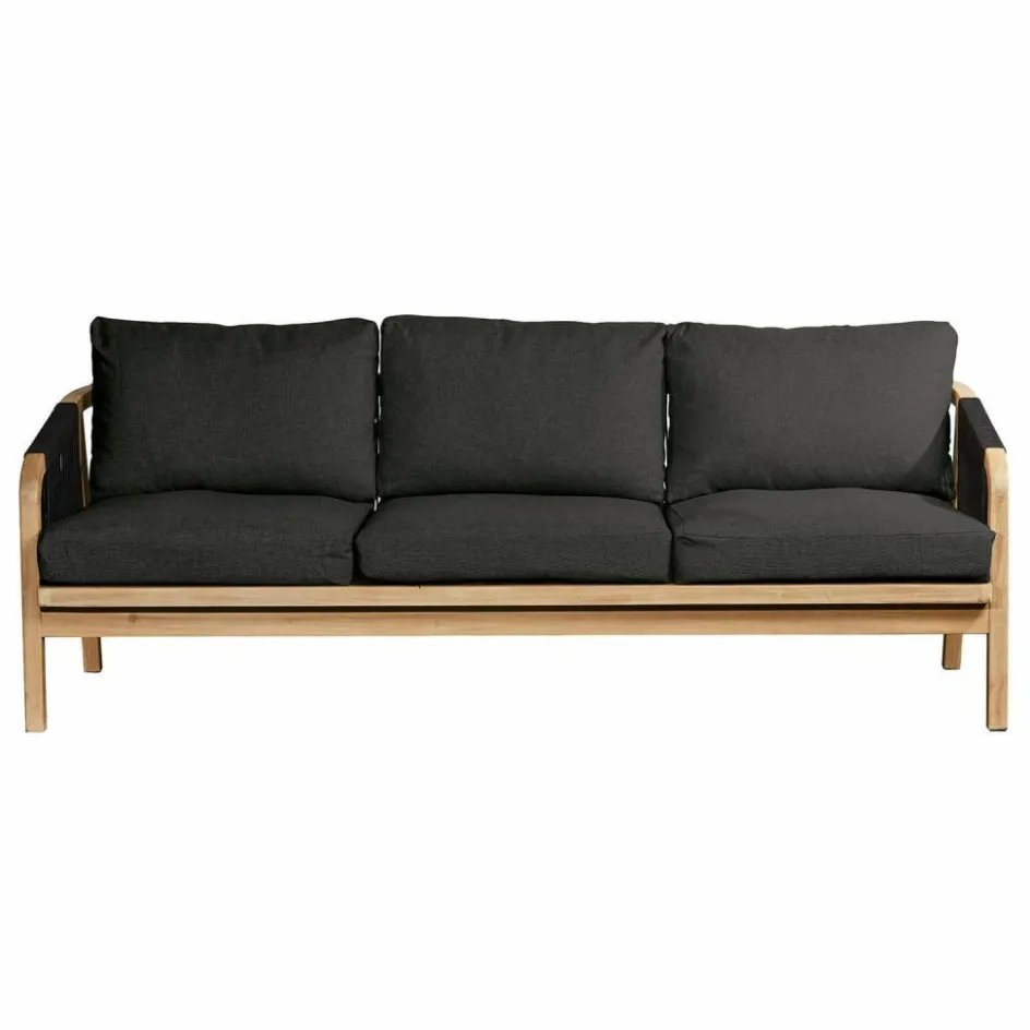 Sitzmöbel^LOBERON Sitzgruppe FSC®-100% Shreveport braun/anthrazit