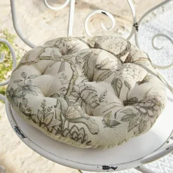 LOBERON Outdoor-Textilien-Sitzkissen Kayla