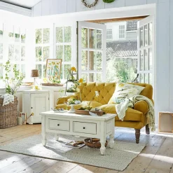 Sofas|Sofas^LOBERON Sofa Carme gelb