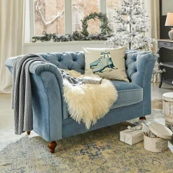 Sofas|Sofas^LOBERON Sofa Clères blau