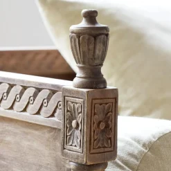 Sofas|Sofas^LOBERON Sofa Douville antikbraun/creme