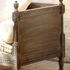 Sofas|Sofas^LOBERON Sofa Douville antikbraun/creme