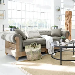 Sofas|Sofas^LOBERON Sofa Kanani grau/braun