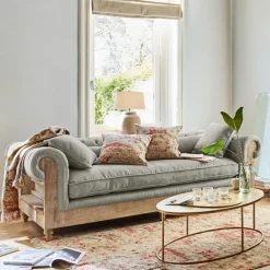 Sofas|Sofas^LOBERON Sofa Kanani grau/braun