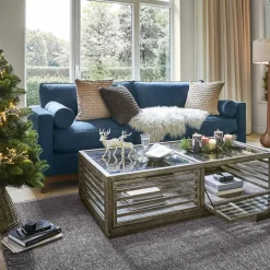 Sofas|Sofas^LOBERON Sofa Langbridge blau