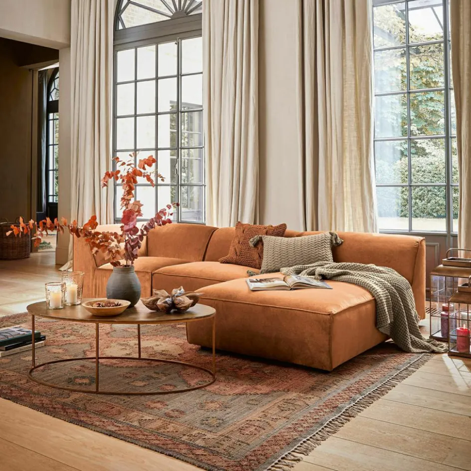 Sofas|Sofas^LOBERON Sofa McLean orange