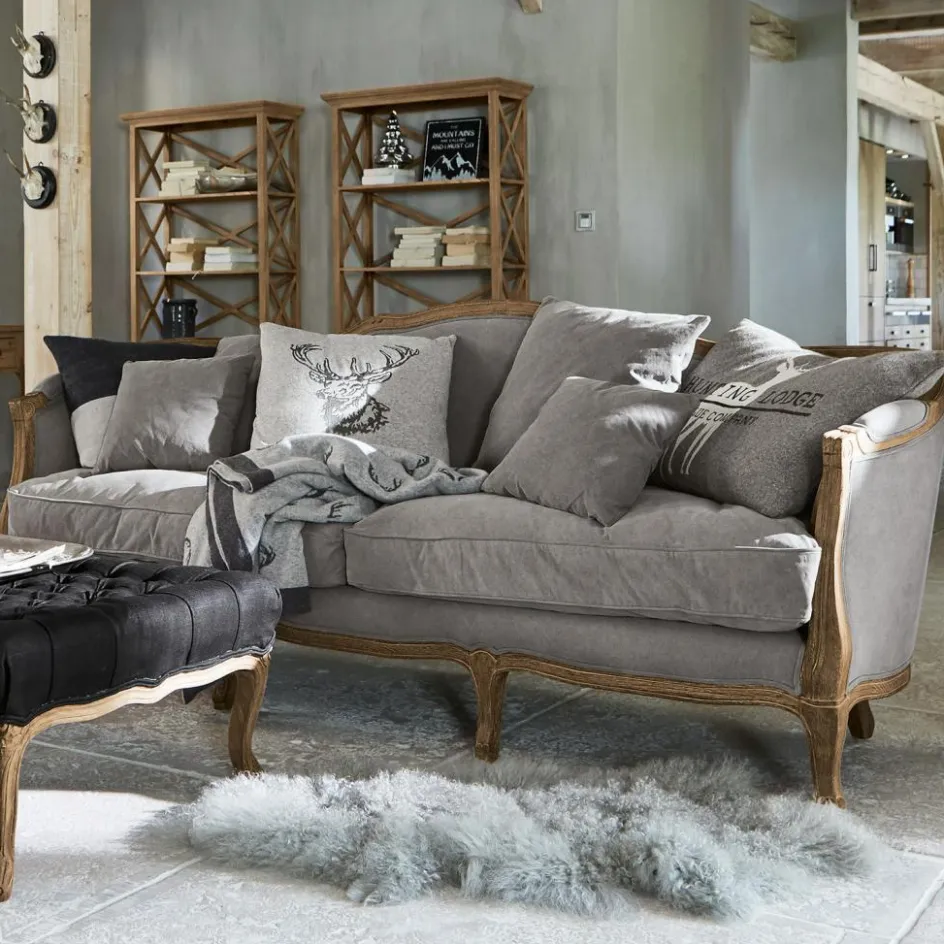 Sofas|Sofas^LOBERON Sofa Monneville grau
