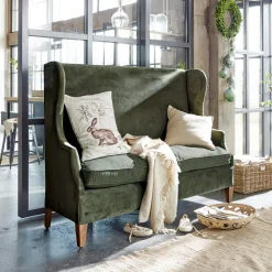 Sofas|Sitzmöbel^LOBERON Sofa Ombra antikgrün