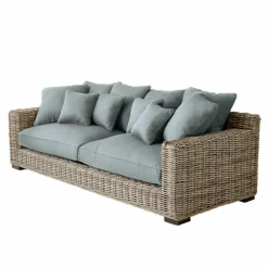 Sitzmöbel^LOBERON Sofa Rimini braun/grau