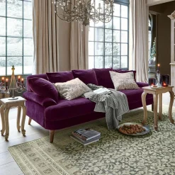 Sofas|Sofas^LOBERON Sofa Rivermere lila