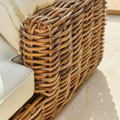 Sitzmöbel^LOBERON Sofa Villedieu creme/braun