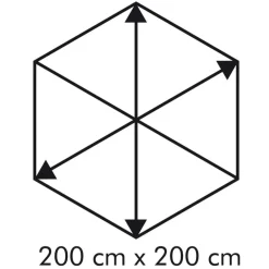 Sonnenschirme^LOBERON Sonnenschirm Enfield champagner