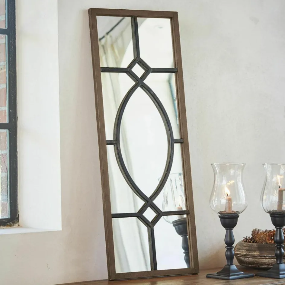 Spiegel|Spiegel^LOBERON Spiegel Millery antikschwarz/braun