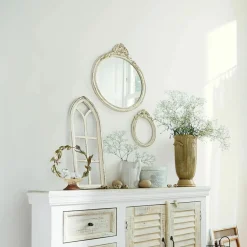 Spiegel|Spiegel^LOBERON Spiegel mit Deko-Fenstern im 3er Set Morilev