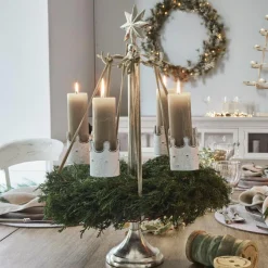 Adventskranz|Windlichter, Kerzenständer & Laternen^LOBERON Steckwindlicht 4er Set Venezia