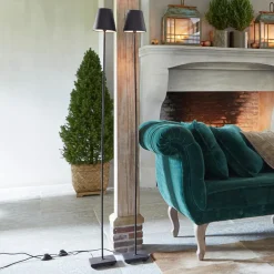 Stehlampen|Stehlampen^LOBERON Stehlampe 2er Set Tacoma schwarz