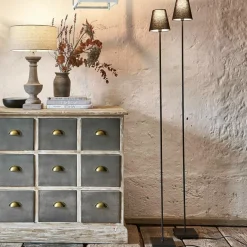 Stehlampen|Stehlampen^LOBERON Stehlampe 2er Set Tacoma schwarz