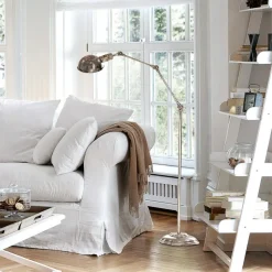 Stehlampen|Stehlampen^LOBERON Stehlampe Tulsa antiksilber