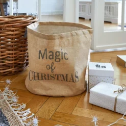 Weihnachtliche Deko-Objekte|Weihnachtsbäume & Zubehör^LOBERON Stoffkorb Magic