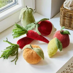 LOBERON Accessoires-Stoffobst & -gemüse 7er Set Mivola