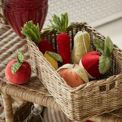 LOBERON Accessoires-Stoffobst & -gemüse 7er Set Mivola