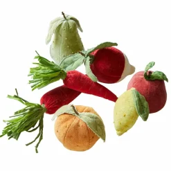 LOBERON Accessoires-Stoffobst & -gemüse 7er Set Mivola