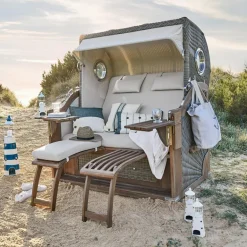 Sitzmöbel^LOBERON Strandkorb Clifford Beach