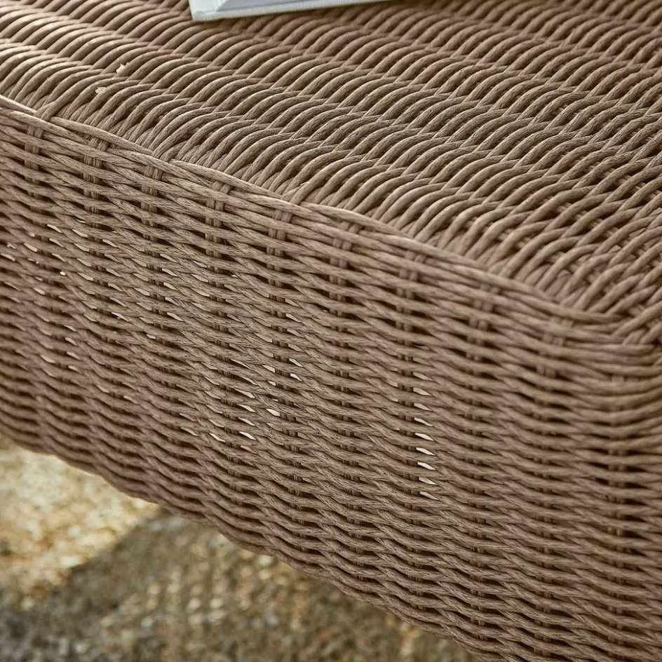 Sitzmöbel^LOBERON Strandkorb mit Hocker Sanivane