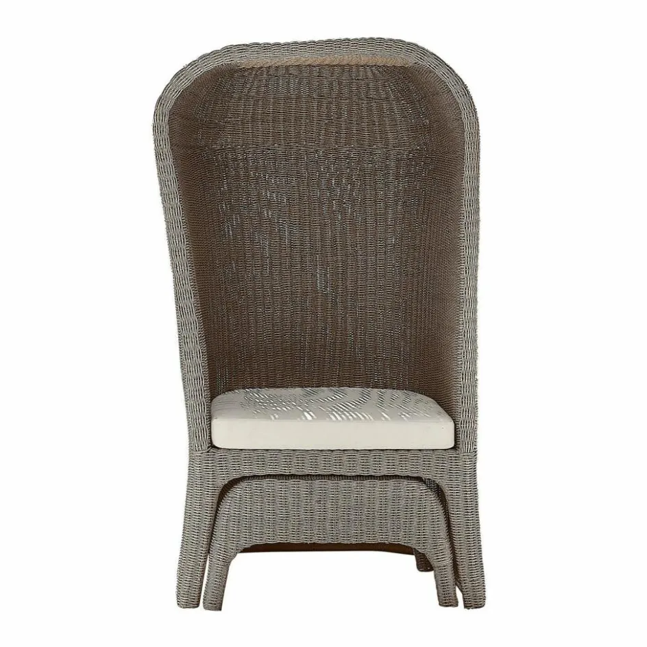 Sitzmöbel^LOBERON Strandkorb mit Hocker Sanivane