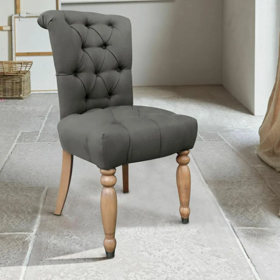 Stühle|Sitzmöbel^LOBERON Stuhl Claville anthrazit