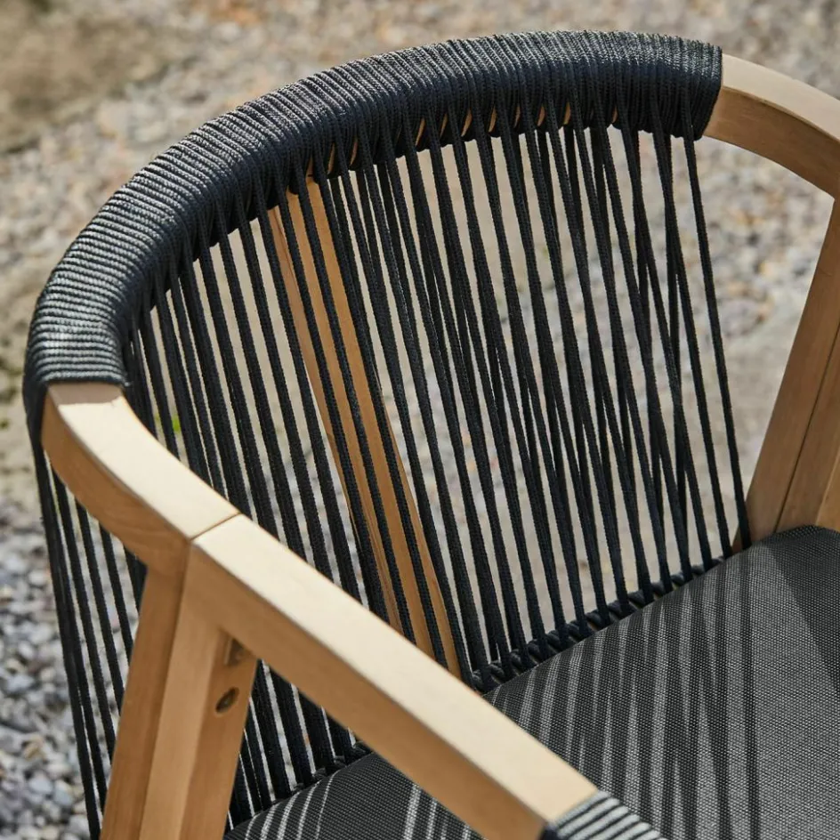 Sitzmöbel^LOBERON Stuhl 2er Set FSC®-100% Kennedy braun/schwarz