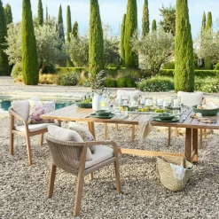 Sitzmöbel^LOBERON Stuhl 2er Set FSC®-100% Kennedy braun/creme