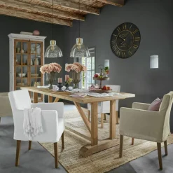 Stühle|Sitzmöbel^LOBERON Stuhl Longhill weiß/braun