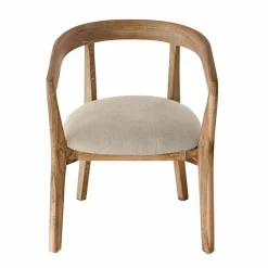 Sitzmöbel^LOBERON Stuhl Lunebois braun/beige