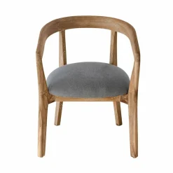 Sitzmöbel^LOBERON Stuhl Lunebois braun/grau