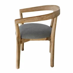 Sitzmöbel^LOBERON Stuhl Lunebois braun/grau