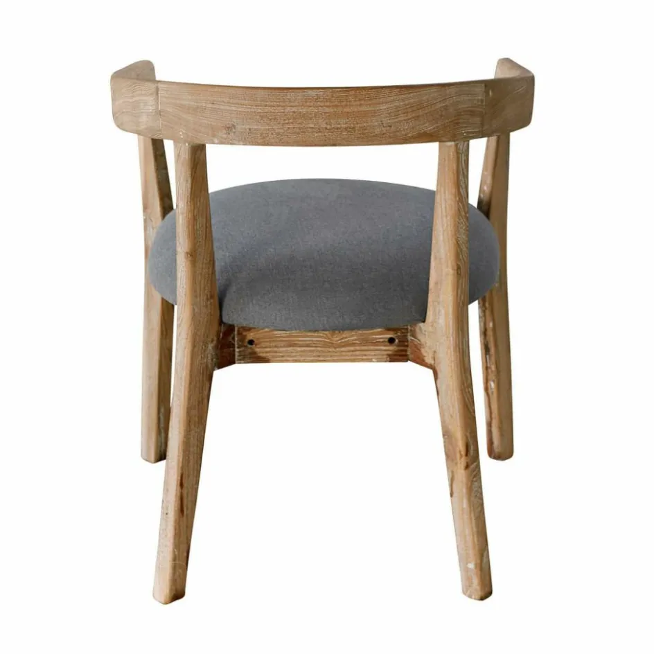 Sitzmöbel^LOBERON Stuhl Lunebois braun/grau