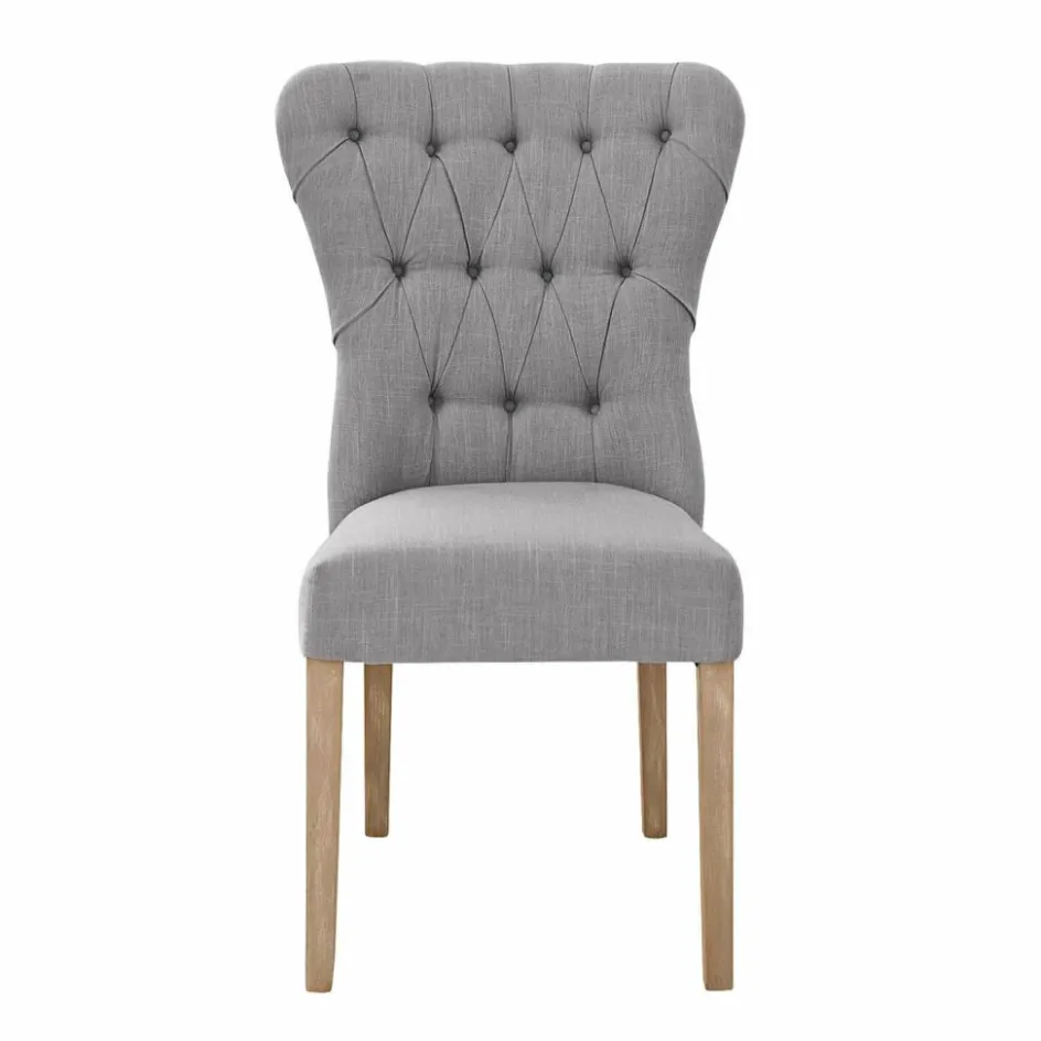 Stühle|Sitzmöbel^LOBERON Stuhl Saint-Laurent blaugrau