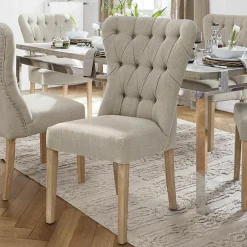 Stühle|Sitzmöbel^LOBERON Stuhl Saint-Laurent beige