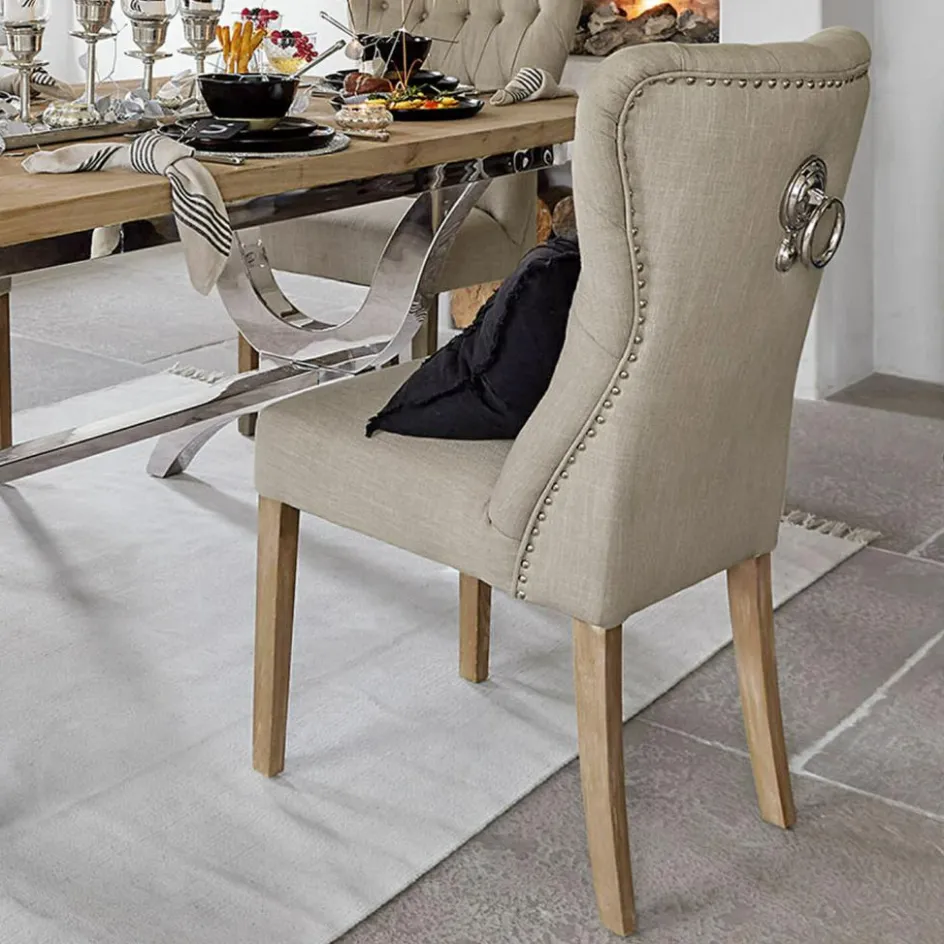 Stühle|Sitzmöbel^LOBERON Stuhl Saint-Laurent beige