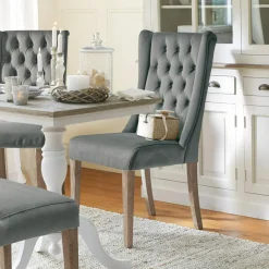 Stühle^LOBERON Stuhl Sudbury dunkelgrau