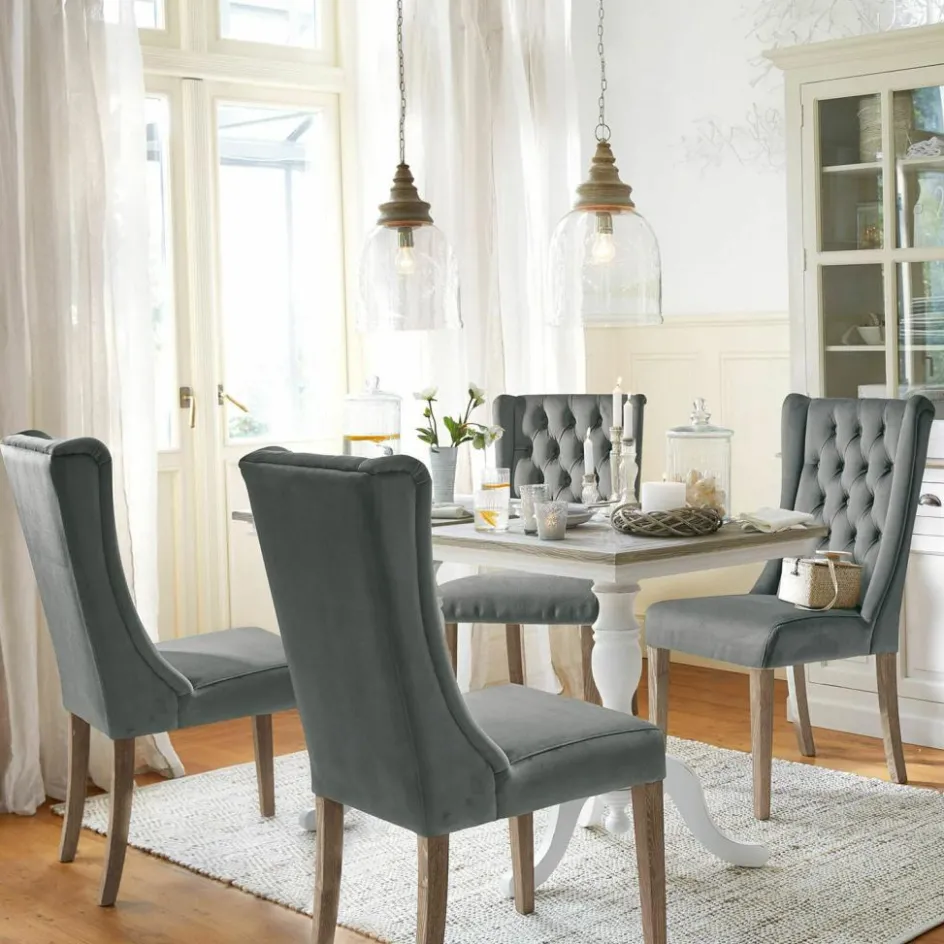 Stühle^LOBERON Stuhl Sudbury dunkelgrau