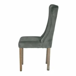 Stühle^LOBERON Stuhl Sudbury dunkelgrau