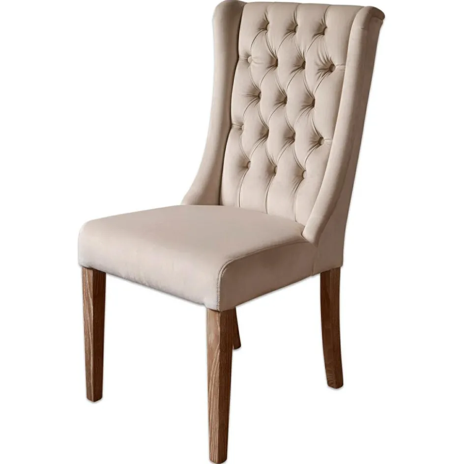 Stühle^LOBERON Stuhl Sudbury creme