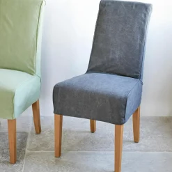 Stühle|Sitzmöbel^LOBERON Stuhlhusse Cendra anthrazit