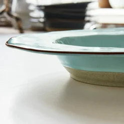 Geschirr|Geschirr^LOBERON Suppenteller 6er Set Biarré türkis