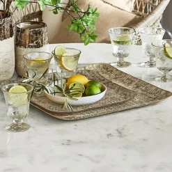 Tabletts|Tabletts^LOBERON Tablett 2er Set Farouq