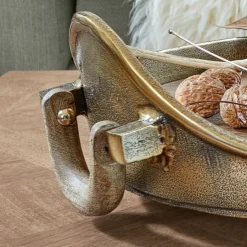 Tabletts|Tabletts^LOBERON Tablett Louvil antikmessing