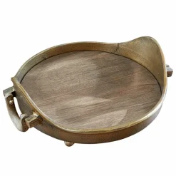 Tabletts|Tabletts^LOBERON Tablett Louvil antikmessing