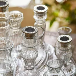 Vasen|Vasen & Übertöpfe^LOBERON Tablett mit Kerzenständer und Vase Hilevor